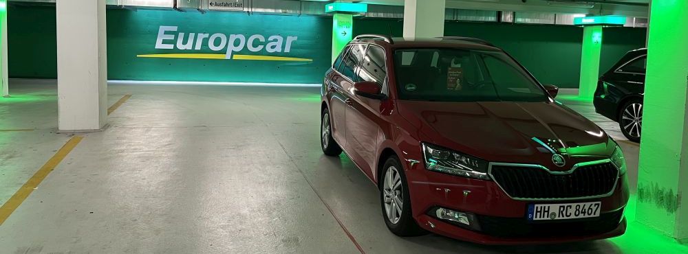 Skoda Fabia aus der Europcar Economy Kategorie